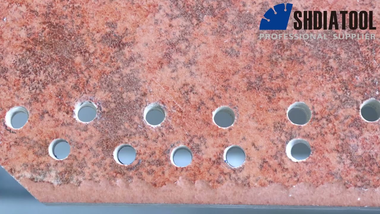 SHDIATOOL Diamond Dry Drill Bit 20pcs/set 6mm Core Bit+6mm Carbide Drill Bit Granite Marble Concrete