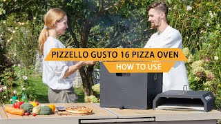 Pizzello Gusto 16 - 4 in 1 Outdoor Pizza Oven