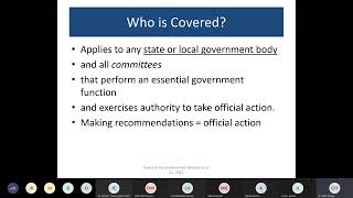 Basics of the Sunshine Act  - 9/21/2022
