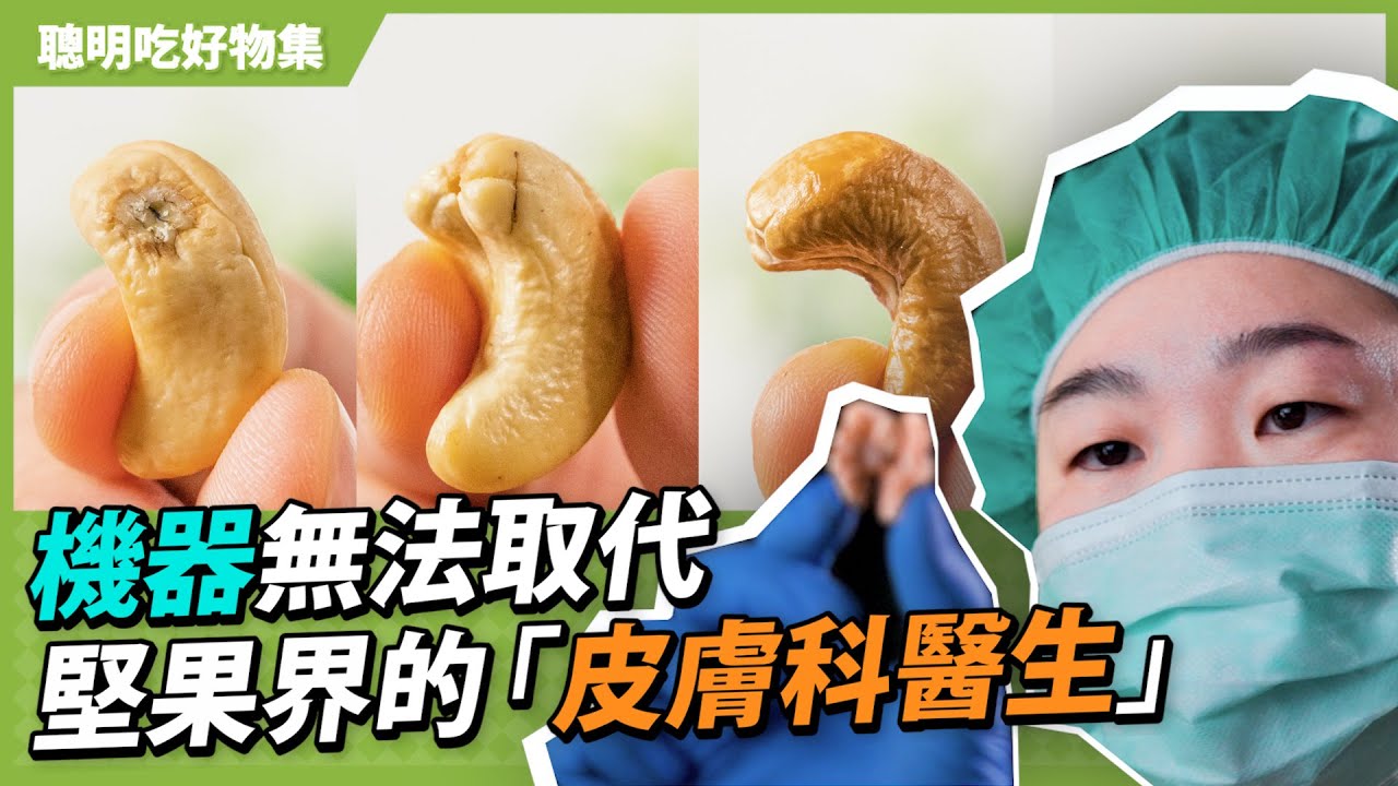水傷、刀傷、烤傷，什麼!! 原來堅果也會受傷? 耗神傷眼、細細挑選是為了那樁? 今天就要帶大家了解為什麼好吃的堅果一定要手工揀選? - YouTube