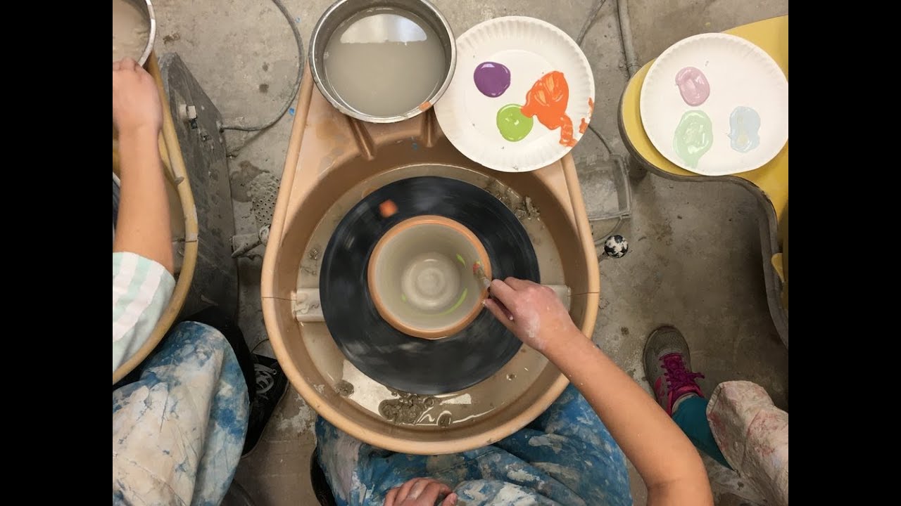 How to Center Clay: A Step-by-Step Guide  Creative Arts Studios Royal Oak  Pottery Painting