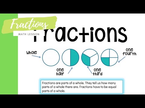⁣Fractions | MATH LESSON