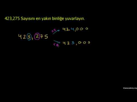 Tam Sayılarda Yuvarlama 2