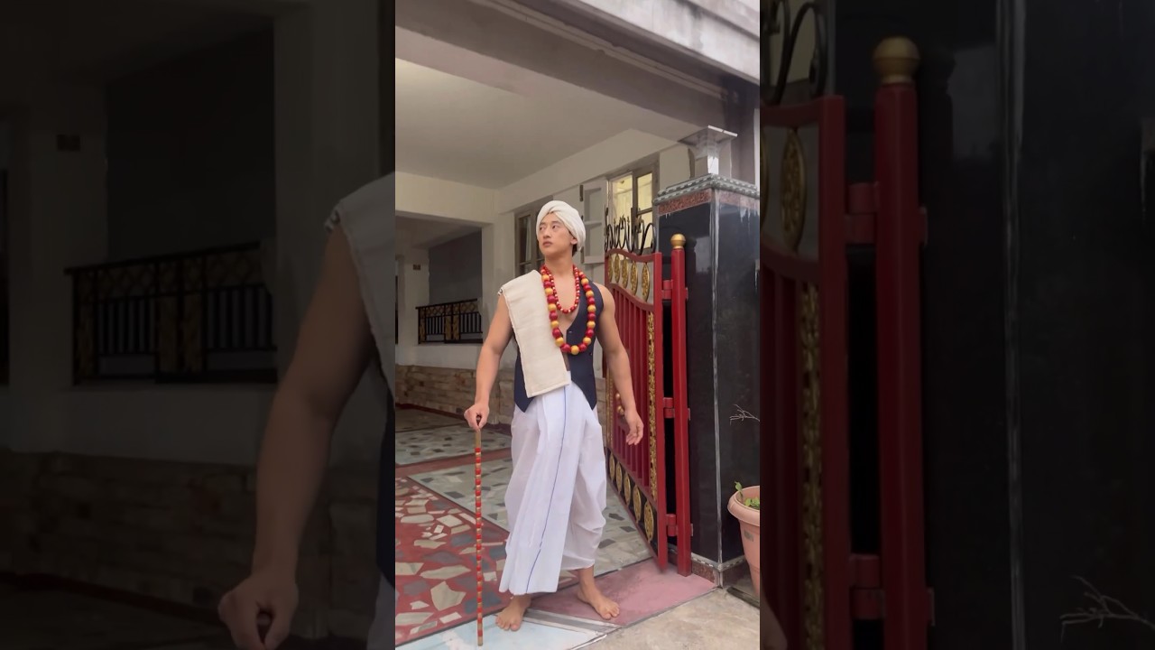 How do you like this Jaiñtia/Pnar traditional attire on me?