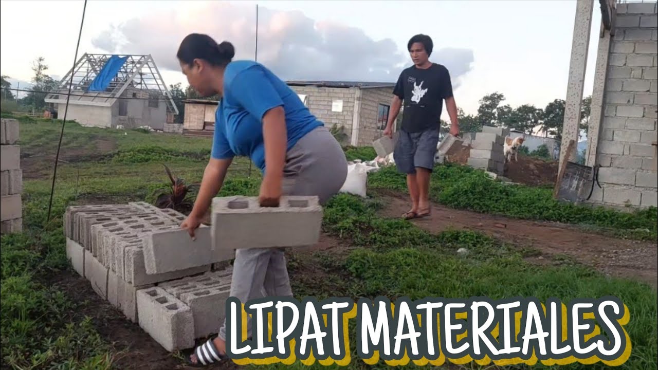 PAGKAGISING NILIPAT AGAD ANG MGA MATERIALES NG BAHAY