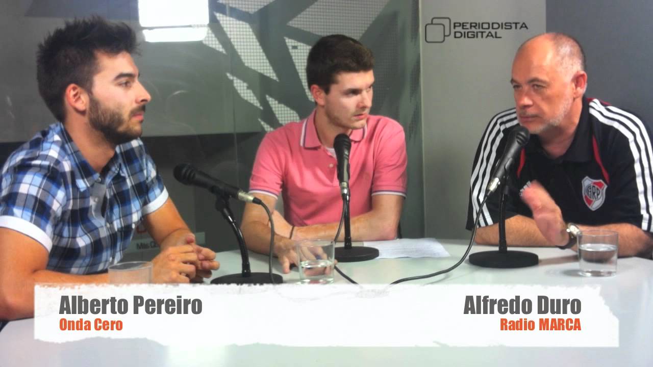 Tertulia en PD sobre fútbol Alberto Pereiro y Alfredo Duro 22 de