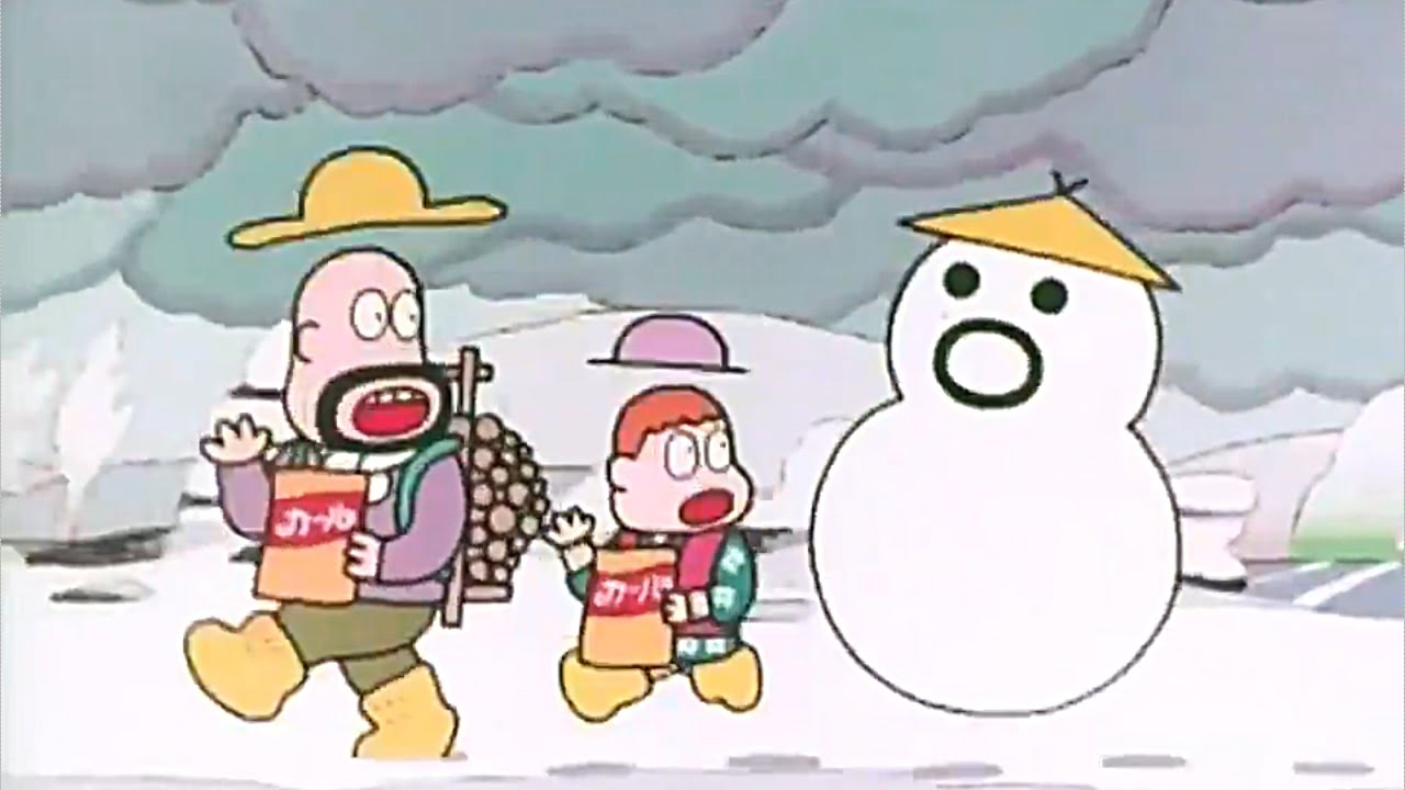昭和のテレビ】【No.16】CM編 明治製菓 カール（秋編）（雪だるま編