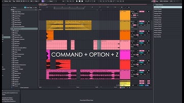 Command Option Z In Ableton Live