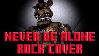 "Never Be Alone" Rock Cover | Original Song By Shadrow