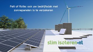 Feit Of Fictie Ook Uw Bedrijfsdak Met Zonnepanelen Is Te Verzekeren - Introductievideo