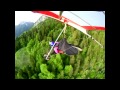 Lauras first tandem hang glider flight