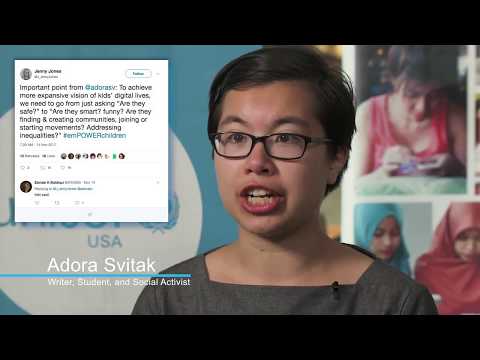 Adora Svitak on positive social change | Safer Internet Day