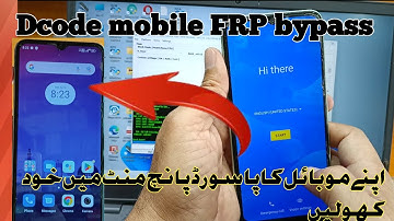 Dcode mobile frp bypass.Dcode pasword reset .#naveed mobile tricks