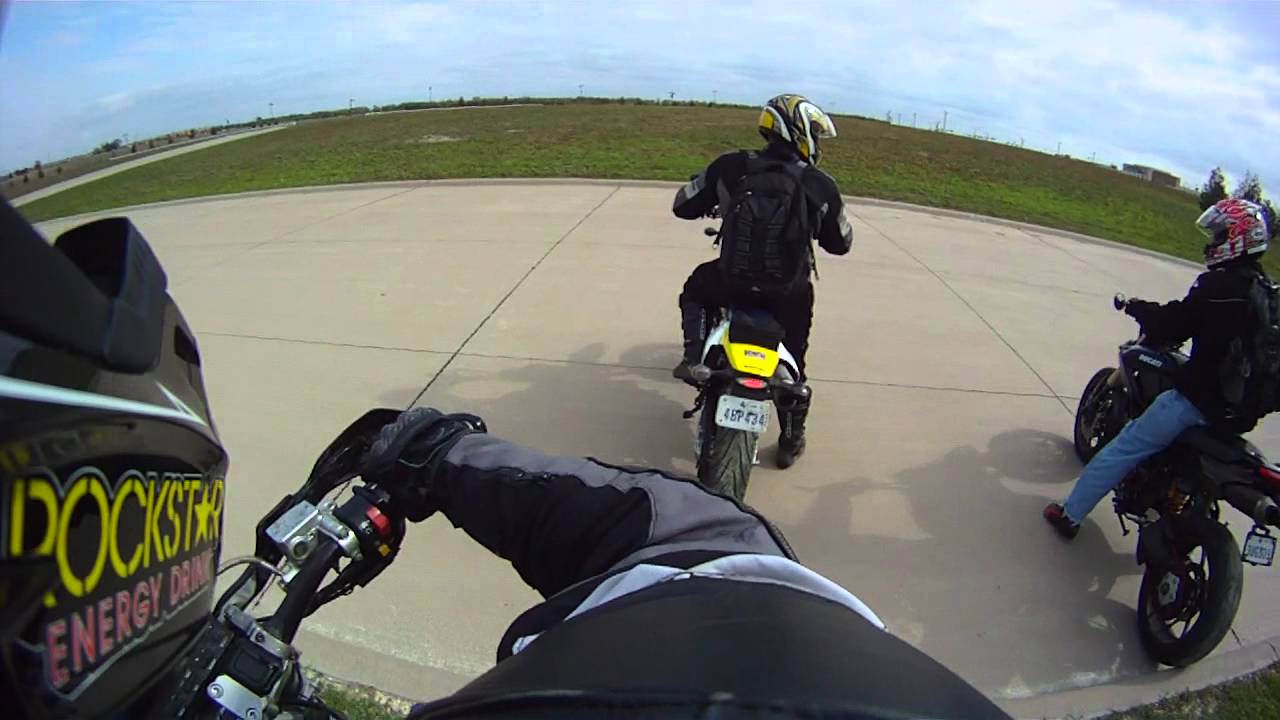 Hypermotard Jumps on Supermoto ride YouTube