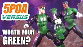 HAL JORDAN VS JOHN STEWART! McFarlane Toys Digital Silver Age Green Lantern vs DC Multiverse JLA