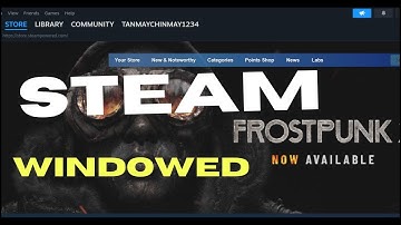 Set Steam Game Launch Options Windowed