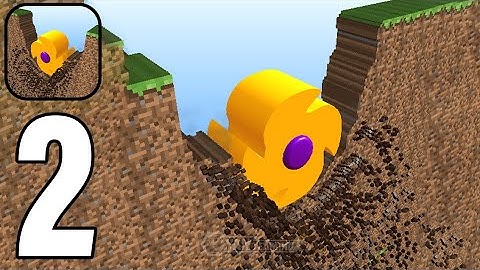 Auto Diggers - Gameplay Walkthrough Part 2 Tutorial Collect diggers (Android,iOS)