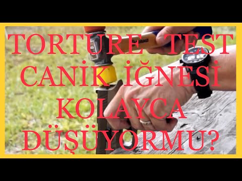 CANİK TORTURE TEST İğnesi kolayca düşüyor/Tetiğe basmadan Patlıyor  6 Marka 9 Silaha İŞKENCE Testi?