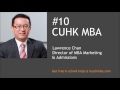 Cuhk mba admissions interview with mr lawrence chan  touch mba podcast