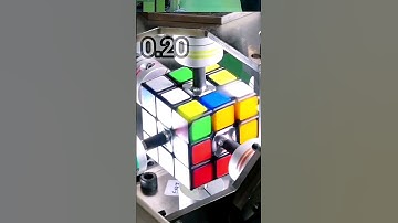 Who is faster Robot or Human !! #cubing #rubikscube #respect #ai #robot