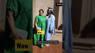 Late Prophet T.B Joshua's Daughter Bags Masters Decree🎓. #shorts #youtube #gospel #emmanueltv Resimi