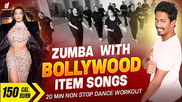 Bollywood Item Song Zumba Video | Nonstop 20 Minutes Zumba Dance Workout Video | Zumba Fitness