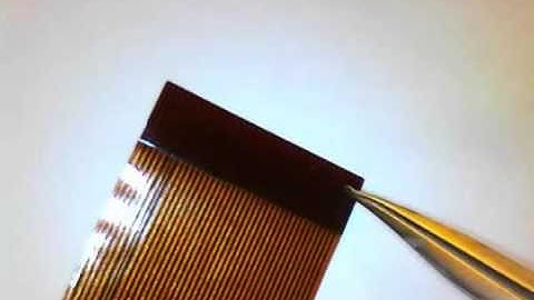 All Flex Design Rule   ZIF connector tails