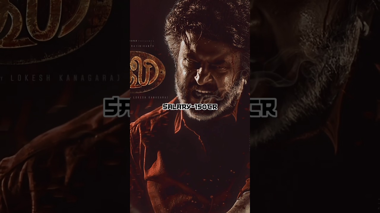 Coolie cast salary🔥🔥