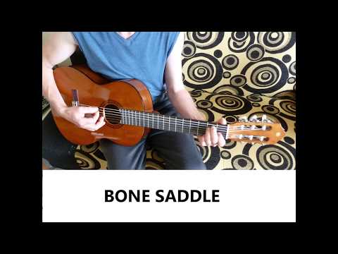 bone-vs-plastic-saddle-on-yamaha-cs40-3/4-size-classical-guitar