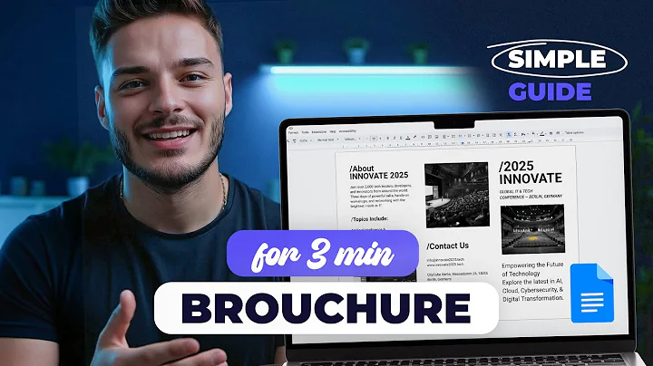 How to Make a Trifold Brochure in Google Docs — 2 Easy Methods (Free template)