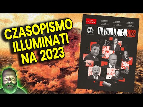 Czasopismo Illuminati Przepowiada Rosję w Centrum Świata! Okładka The Economist 2023 - Analiza Ator