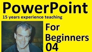 PowerPoint, Microsoft PowerPoint For Beginners, Animations and Sound, #4