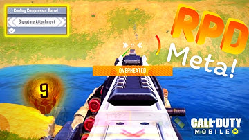 Cooling Compressor Barrel "Signature Attachment" For RPD | Best Infinity Ammo Gunsmith CODM!!