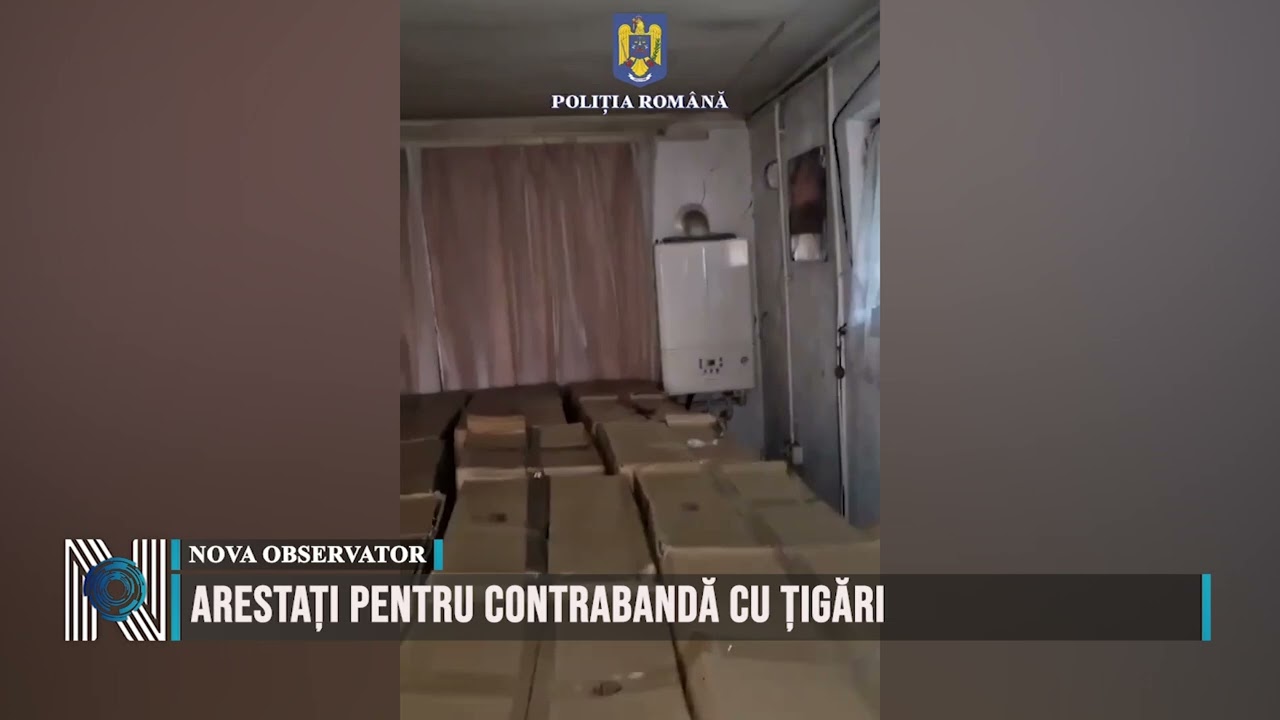 ARESTAȚI PENTRU CONTRABANDĂ CU ȚIGĂRI ARESTAȚI PENTRU CONTRABANDĂ CU ȚIGĂRI