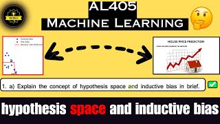 AL-405 | Hypothesis Space and Inductive Bias | unit - 1 | LEC-05 #ML #AI   #rgpv  #procoderjii