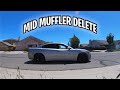 Dodge Charger R/T Mid Muffler Delete (Fly Bys, Revs, &amp; Shifts) *LOUD*