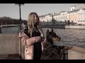 Прогулка с доберманами по Санкт-Петербургу