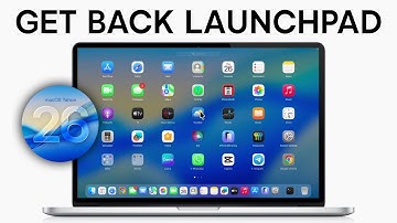 How to FIX Missing Launchpad on macOS 26 Tahoe