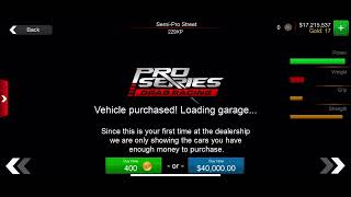 Pro Series Drag racing game money glitch(March 2023) screenshot 1