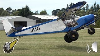 Zenith CH 701 microlight -- STOL Takeoff's and Landings