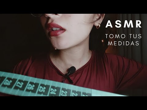 ASMR Diseñadora de moda toma tus medidas 👗 | susurros