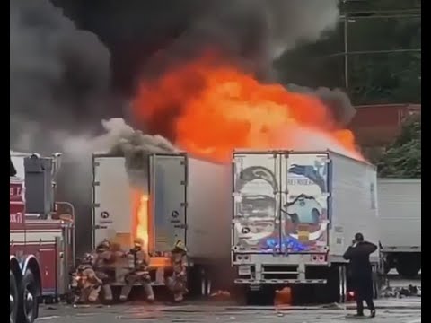 ავტომობიელების ხანძრები №1