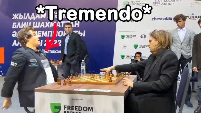 Magnus Carlsen Tira Leite de Tigre no MUNDIAL 