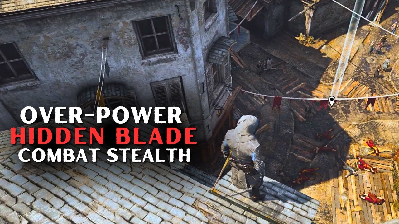 Smooth hidden blade kills in Assassins creed unity - YouTube
