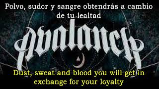 Avalanch Cid (english lyrics y letra).