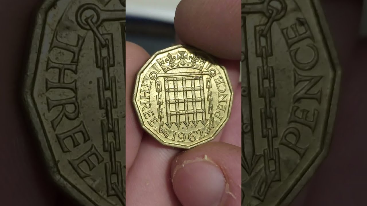 Elizabeth II 1962 THREE PENCE COIN - YouTube
