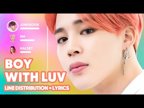 BTS - Boy With Luv feat. Halsey (Line Distribution + Lyrics Karaoke) PATREON REQUESTED