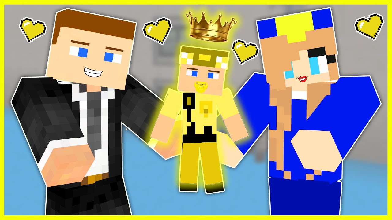 MİLYONER KEREM KOMİSERİN ALTIN BEBEĞİ OLDU! 😍 - Minecraft ZENGİN FAKİR HAYATI