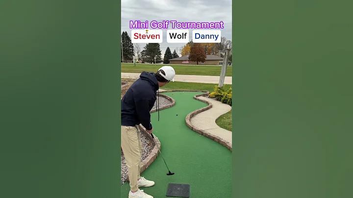 Mini Golf Tournament #2 (Hole 1) #golf #minigolf #viral #sports #puttputt