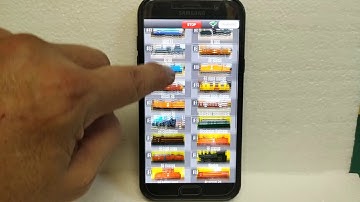 Operator training the z21 mobile device App